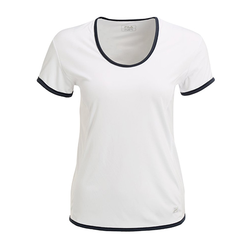 TORA - t-shirt basic - Fila - kolor biały