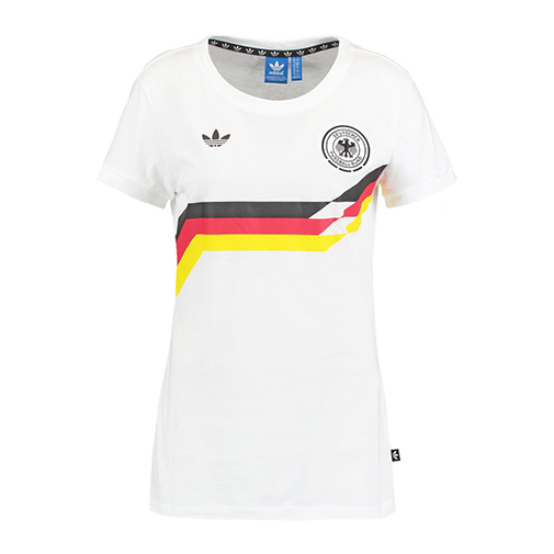 GERMANY - t-shirt z nadrukiem - adidas Originals - kolor biały