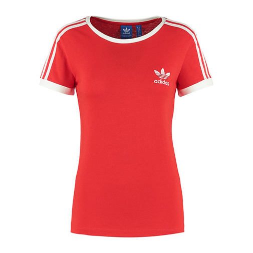 SANDRA 1977 - t-shirt z nadrukiem - adidas Originals - kolor czerwony
