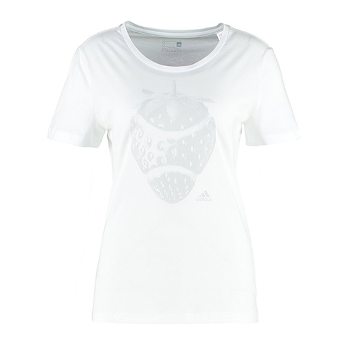 WIMBLEDON - t-shirt z nadrukiem - adidas Performance - kolor biały