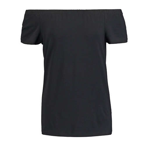 ADPTPAPER - t-shirt z nadrukiem - ADPT. - kolor czarny