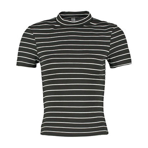 PONTE MOCK - t-shirt z nadrukiem - American Apparel - kolor czarny