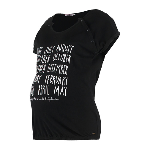 OPALIA - t-shirt z nadrukiem - bellybutton - kolor czarny