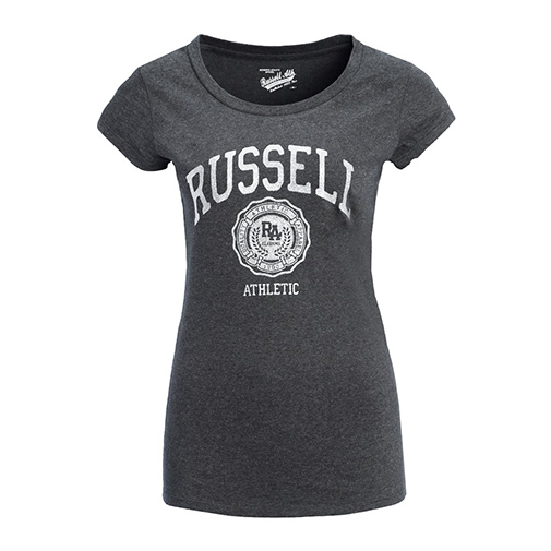 ROSETTE - t-shirt z nadrukiem - Russell Athletic - kolor szary