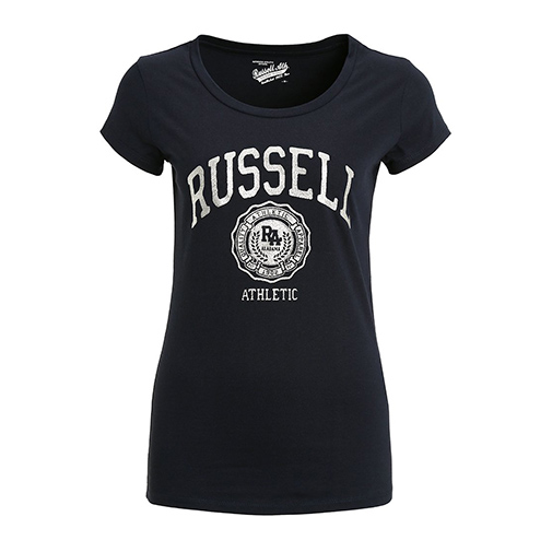 ROSETTE - t-shirt z nadrukiem - Russell Athletic - kolor niebieski