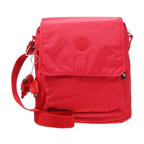 NETTA - torba na ramię - Kipling - kolor czerwony