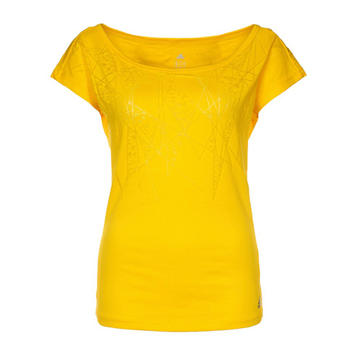 D IM - tshirt basic - adidas Performance - kolor żółty