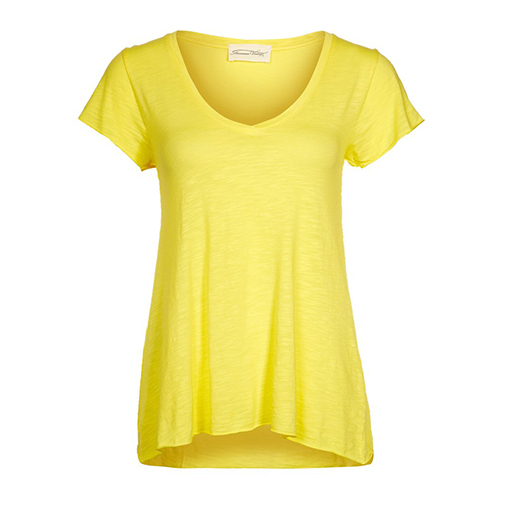 JACKSONVILLE - tshirt basic - American Vintage - kolor żółty