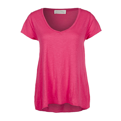 JACKSONVILLE - tshirt basic - American Vintage - kolor różowy