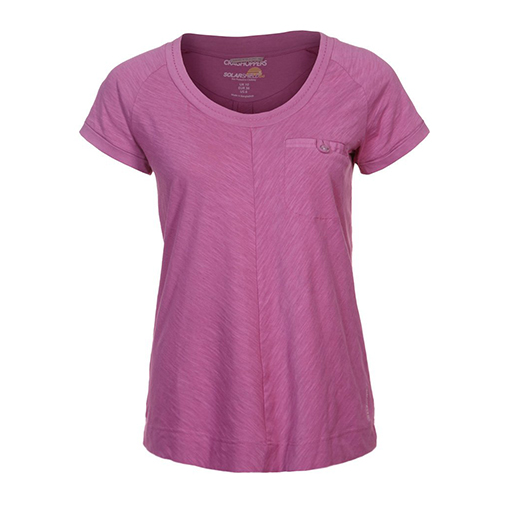 AMELIE - tshirt basic - Craghoppers - kolor różowy