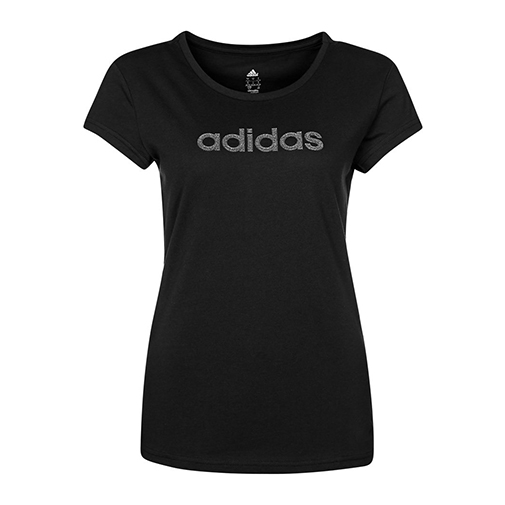 GLAM - tshirt z nadrukiem - adidas Performance - kolor czarny