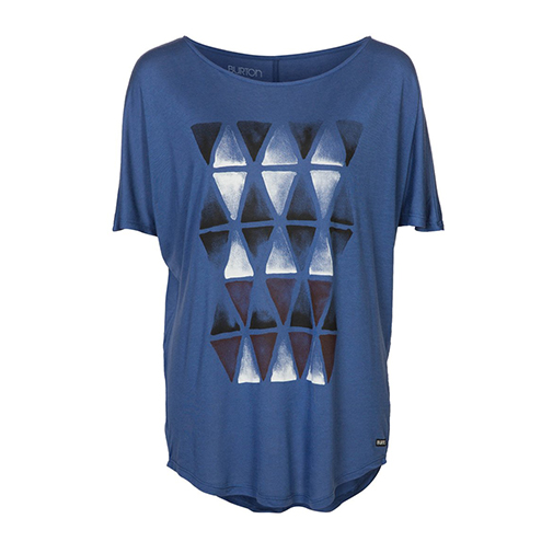 TRINITY - tshirt z nadrukiem - Burton - kolor niebieski