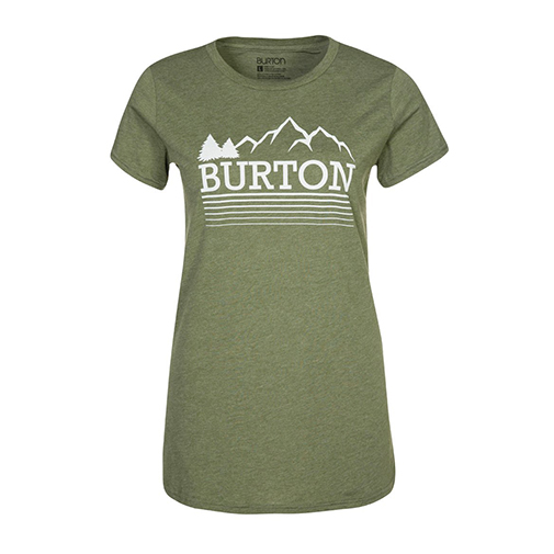 GRISWOLD - tshirt z nadrukiem - Burton - kolor ciemnozielony