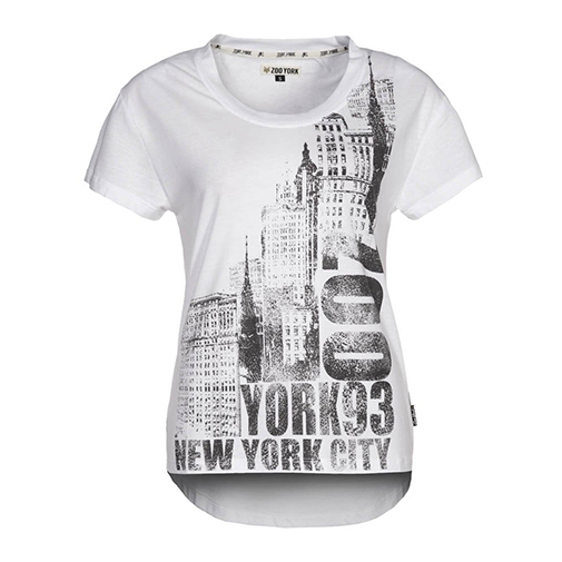BIG CITY - tshirt z nadrukiem - ZOO YORK - kolor biały