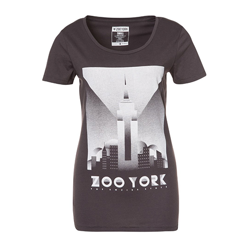 LEGER - tshirt z nadrukiem - ZOO YORK - kolor czarny