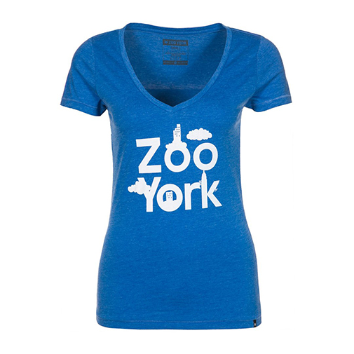 SKY HIGH - tshirt z nadrukiem - ZOO YORK - kolor niebieski