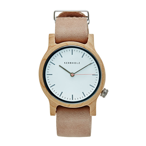 WILMA - zegarek - Kerbholz - kolor brązowy