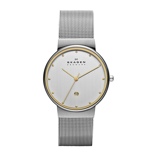 ANCHER - zegarek - Skagen - kolor srebrny