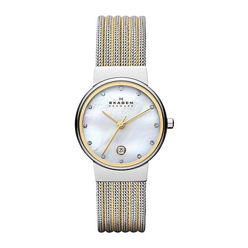 ANCHER - zegarek - Skagen - kolor złoty