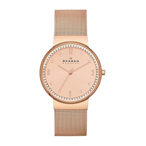 ANCHER - zegarek - Skagen - kolor różowy