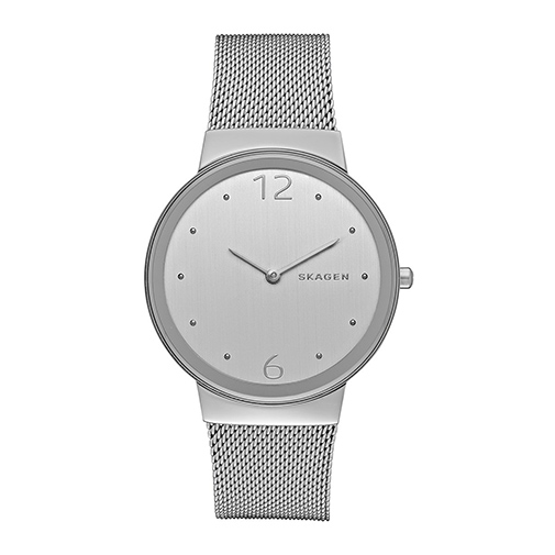 FREJA - zegarek - Skagen - kolor srebrny