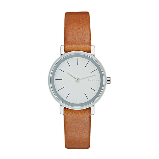 HALD - zegarek - Skagen - kolor brązowy