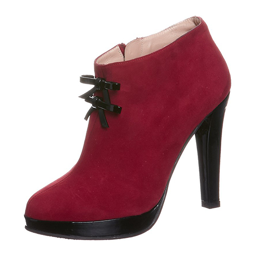 MISSISIPPI - ankle boot - BF colección europa - kolor czerwony