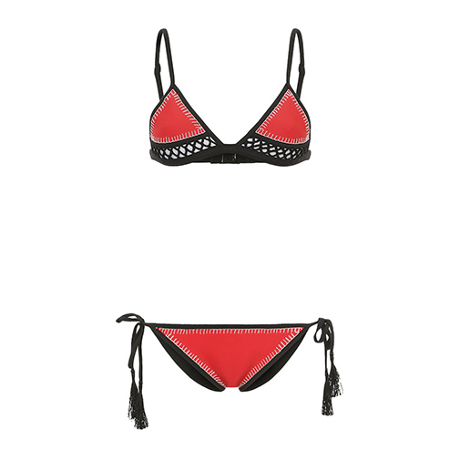 JESSICA - bikini - Bondi Born - kolor czerwony