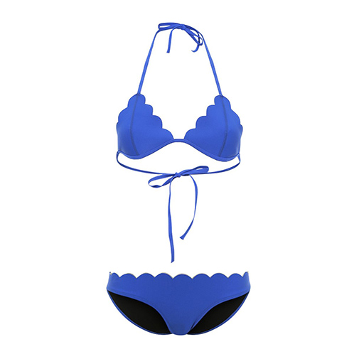 GEMMA - bikini - Bondi Born - kolor niebieski