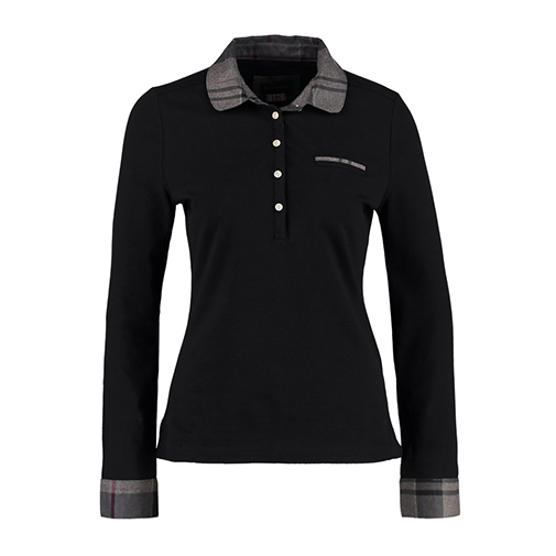 GILSLAND - bluzka z długim rękawem - Barbour - kolor czarny
