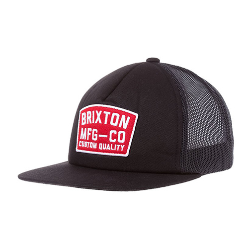 NATIONAL - czapka z daszkiem - Brixton - kolor czarny
