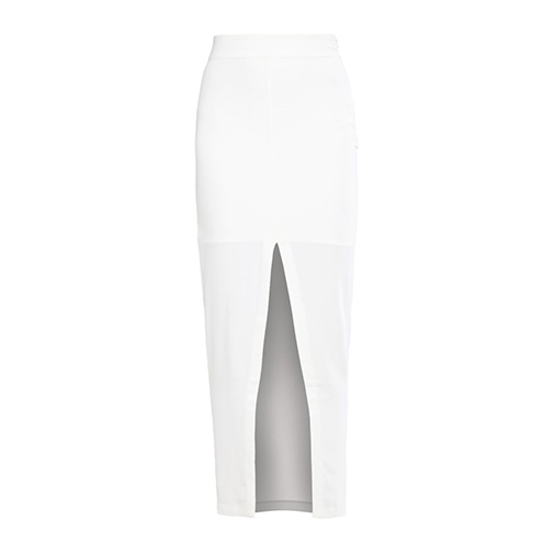 ADRIANA - długa spódnica - Bik Bok - kolor biały