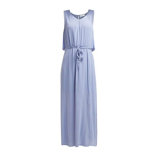 VIVI VIS - długa sukienka - Aaiko - kolor niebieski