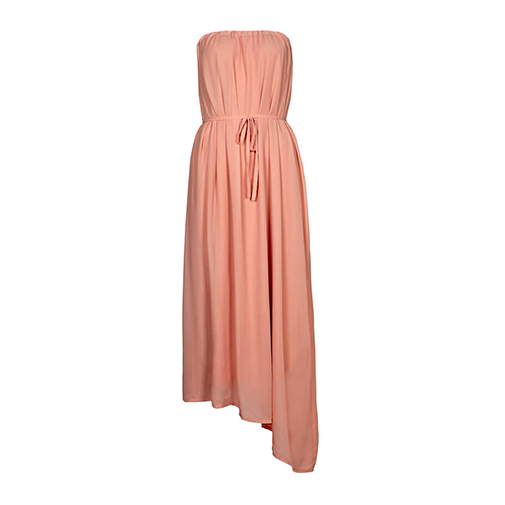 BONNIE - długa sukienka - Dry Lake - kolor różowy