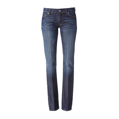 BOOTCUT - jeansy bootcut - 7 for all mankind - kolor niebieski