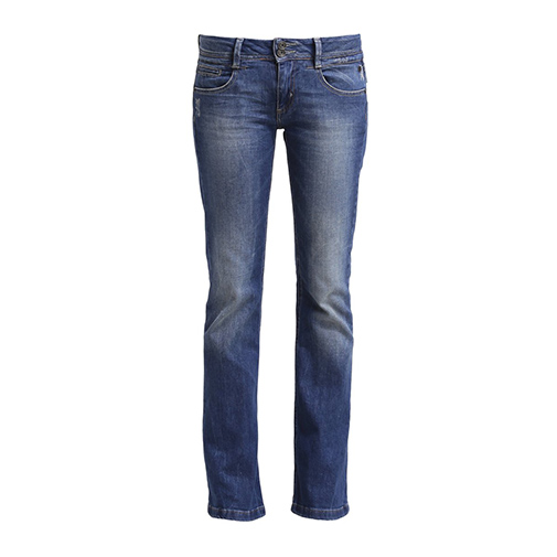 DELISA - jeansy bootcut - Freeman T. Porter - kolor niebieski