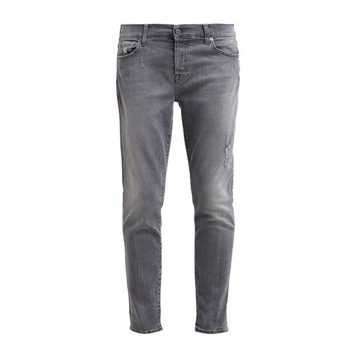JOSEFINA - jeansy relaxed fit - 7 for all mankind - kolor szary