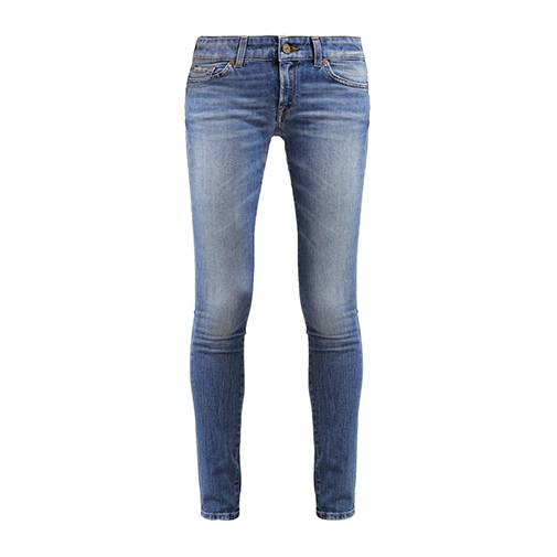 CRISTEN - jeansy slim fit - 7 for all mankind - kolor niebieski