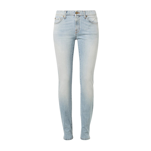 CRISTEN - jeansy slim fit - 7 for all mankind - kolor niebieski