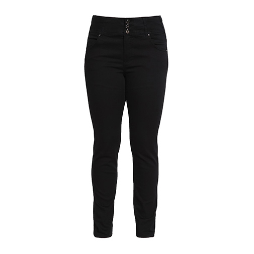 ROME - jeansy slim fit - ADIA - kolor czarny