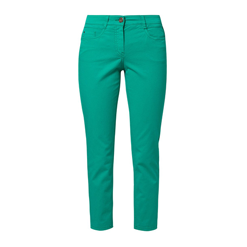 ZURI - jeansy slim fit - Atelier Gardeur - kolor jasnozielony