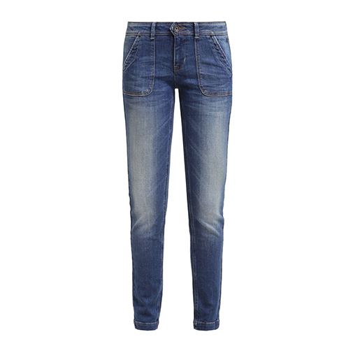 VICTORIA - jeansy slim fit - Freeman T. Porter - kolor niebieski