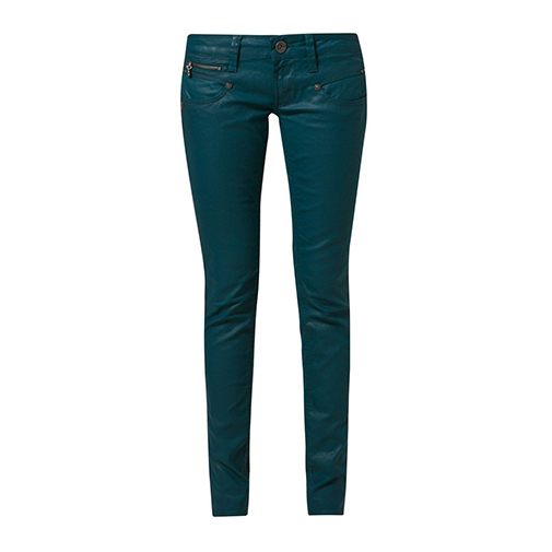 ALEXA - jeansy slim fit - Freeman T. Porter - kolor turkusowy