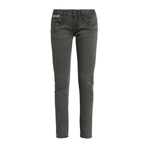 PIPER SLIM - jeansy slim fit - Herrlicher - kolor jasnozielony