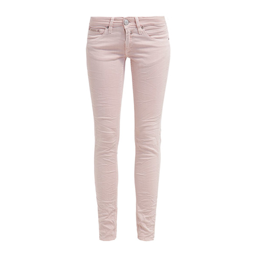 TOUCH SLIM - jeansy slim fit - Herrlicher - kolor różowy