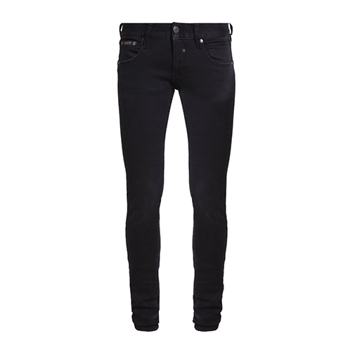 TOUCH SLIM - jeansy slim fit - Herrlicher - kolor czarny