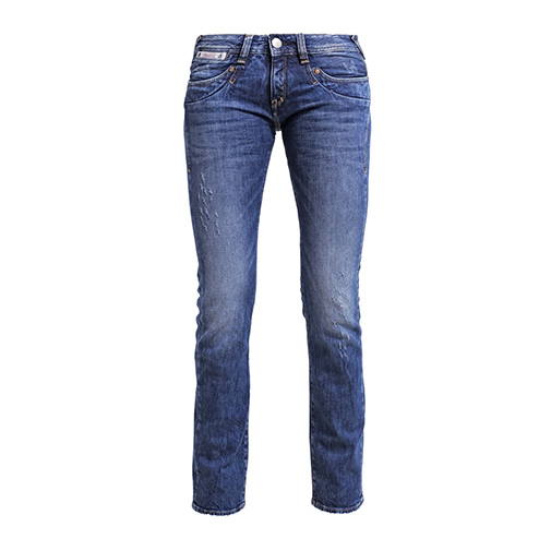 PIPER STRAIGHT - jeansy straight leg - Herrlicher - kolor niebieski