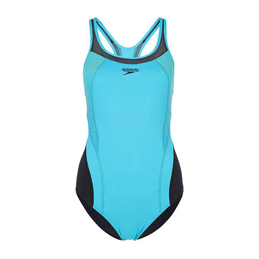 PINNACLE KICKBACK - kostium kąpielowy - Speedo - kolor niebieski