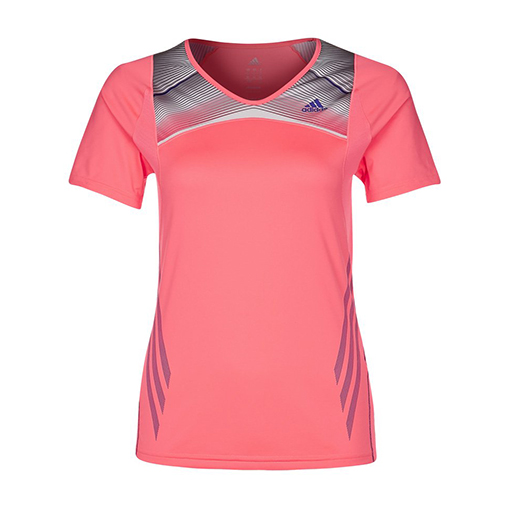 ADIZERO - koszulka sportowa - adidas Performance - kolor różowy