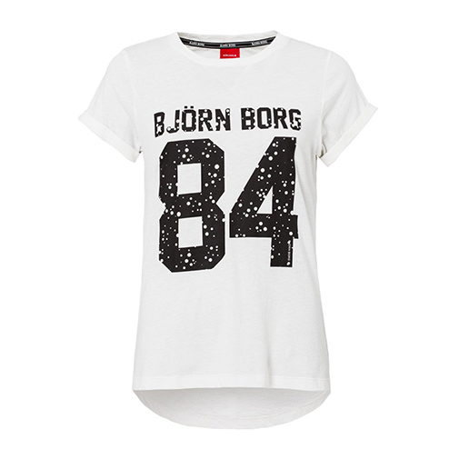 SILVIE - koszulka sportowa - Björn Borg - kolor biały